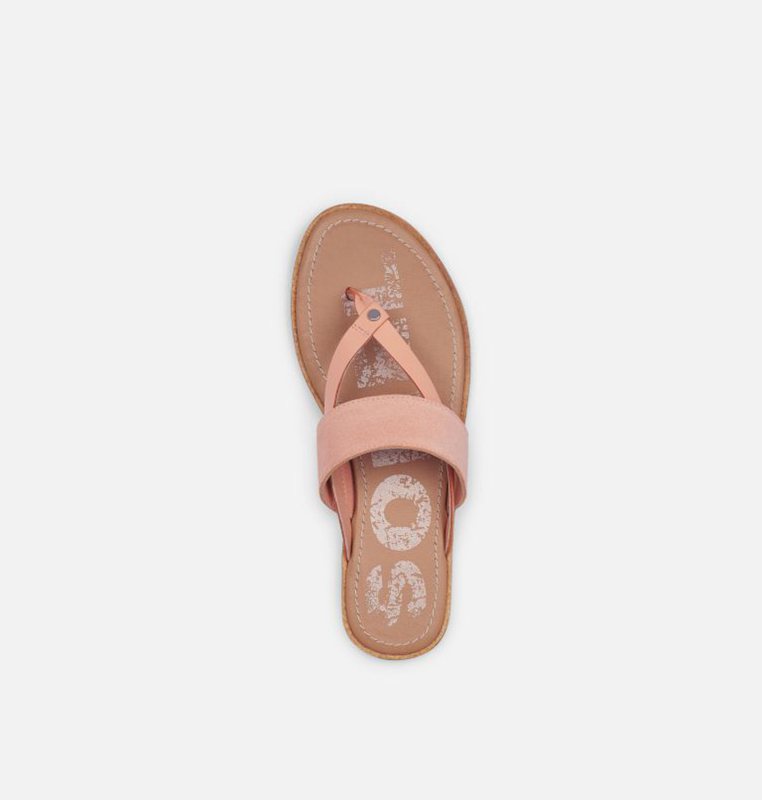 Sorel Kadın Ella™ Flip Flat - Sandalet Pembe - 291-QIJUSF